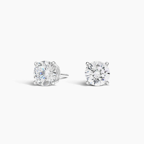 Classic Diamond Stud Earrings